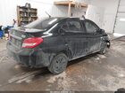 2019 Mitsubishi Mirage G4 Es Черный vin: ML32F3FJ6KHF19010