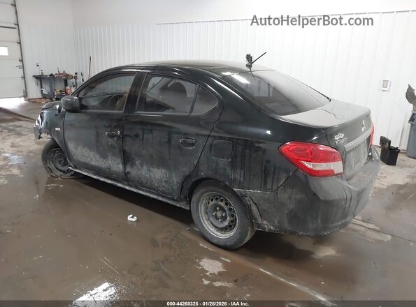 ML32F3FJ6KHF19010 2019 MITSUBISHI MIRAGE G4 Черный Задняя левая четверть