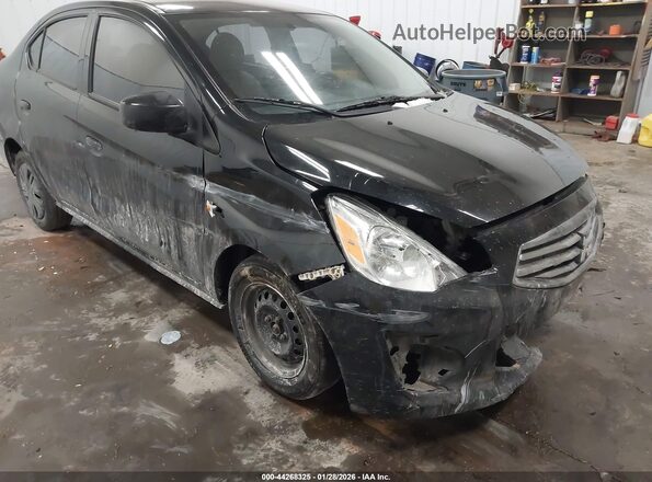 ML32F3FJ6KHF19010 2019 MITSUBISHI MIRAGE G4 Черный Вид спереди
