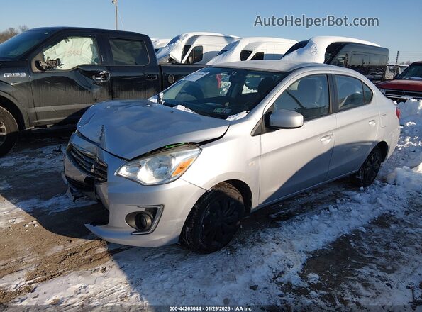 ML32F3FJ7HHF05951 2017 MITSUBISHI MIRAGE G4 Silver Vista tres cuartos delantera izquierda