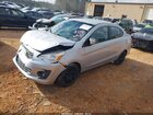 2017 Mitsubishi Mirage G4 Es Silver vin: ML32F3FJ7HHF09126