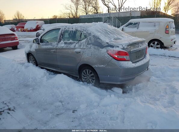 ML32F3FJ7JHF05695 2018 MITSUBISHI MIRAGE G4 Серебряный Задняя левая четверть