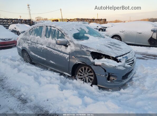 ML32F3FJ7JHF05695 2018 MITSUBISHI MIRAGE G4 Серебряный Передняя правая четверть