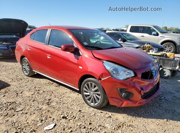 ML32F3FJ7KHF01504 2019 MITSUBISHI MIRAGE Red წინა მარჯვენა