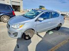 2020 Mitsubishi Mirage G4 Es Серебряный vin: ML32F3FJ7LHF11273