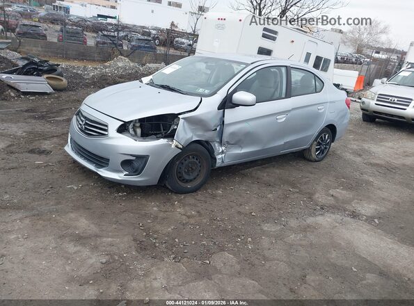 ML32F3FJ8HHF18630 2017 MITSUBISHI MIRAGE G4 Silver Vista tres cuartos delantera izquierda