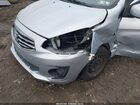 2017 Mitsubishi Mirage G4 Es Silver vin: ML32F3FJ8HHF18630