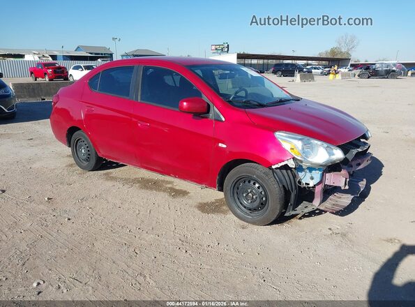 ML32F3FJ8KHF12835 2019 MITSUBISHI MIRAGE G4 Красный Передняя правая четверть