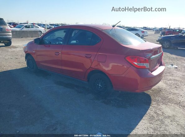 ML32F3FJ8KHF12835 2019 MITSUBISHI MIRAGE G4 Красный Задняя левая четверть