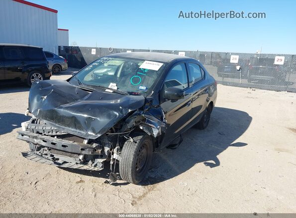 ML32F3FJXHHF06785 2017 MITSUBISHI MIRAGE G4 Черный Передняя левая четверть