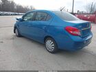 2020 Mitsubishi Mirage G4 Es Синий vin: ML32F3FJXLHF03278