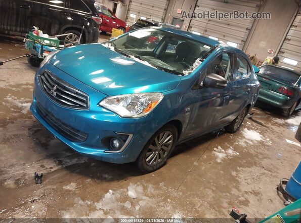 ML32F4FJ2KHF17132 2019 MITSUBISHI MIRAGE G4 Синий Передняя левая четверть