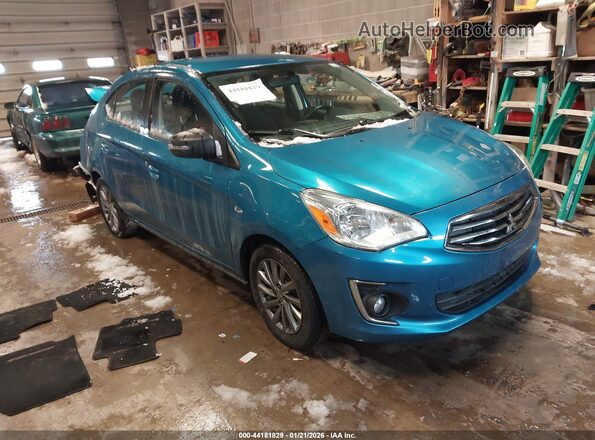 ML32F4FJ2KHF17132 2019 MITSUBISHI MIRAGE G4 Синий Передняя правая четверть
