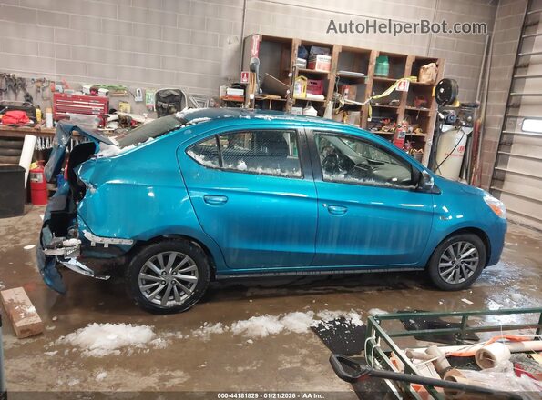 ML32F4FJ2KHF17132 2019 MITSUBISHI MIRAGE G4 Синий Панорамный вид салона 360°