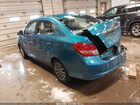 2019 Mitsubishi Mirage G4 Se Синий vin: ML32F4FJ2KHF17132