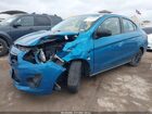 2020 Mitsubishi Mirage G4 Le/se Blue vin: ML32F4FJ5LHF13500