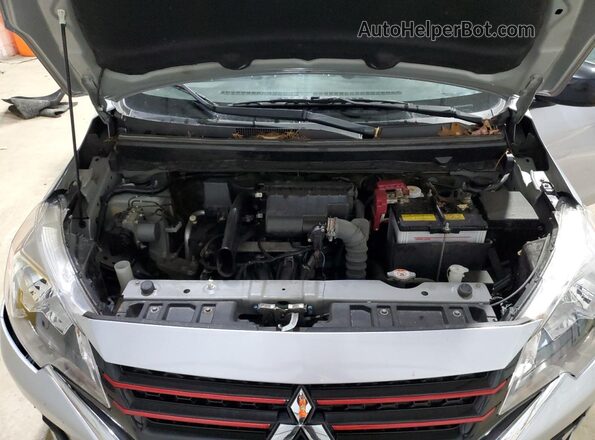 ML32FUFJ0PHF03267 2023 MITSUBISHI MIRAGE Silver Widok wnętrza z tyłu