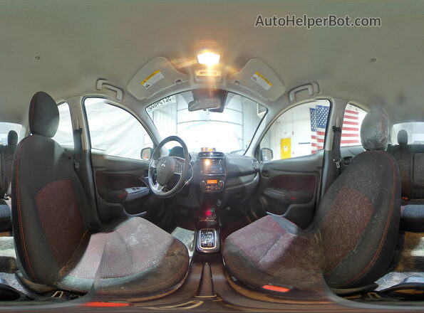 ML32FUFJ0PHF03267 2023 MITSUBISHI MIRAGE Silver Widok naklejki z numerem VIN