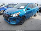 2023 Mitsubishi Mirage G4 Es Синий vin: ML32FUFJ0PHF04273
