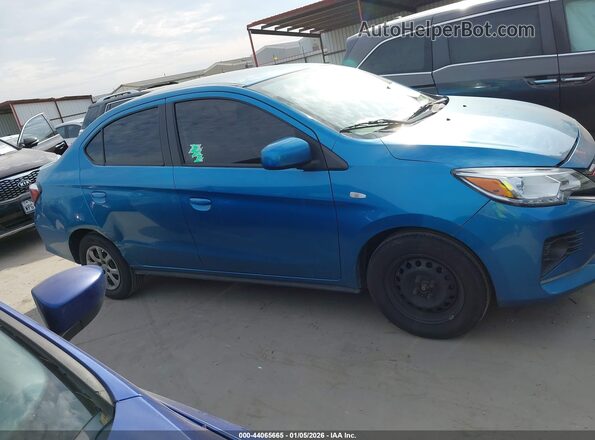 ML32FUFJ0PHF04273 2023 MITSUBISHI MIRAGE G4 Синий Вид задней части салона