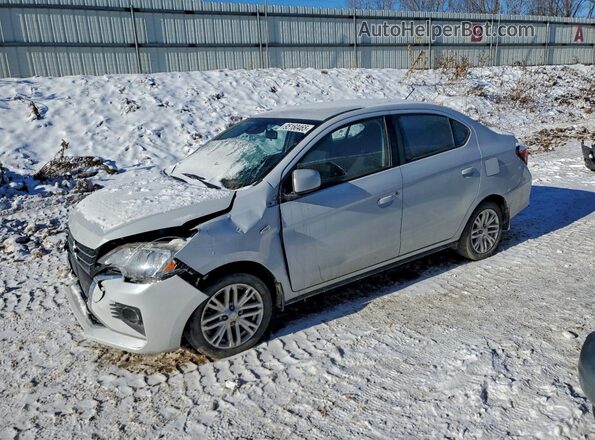 ML32FUFJ0PHF05049 2023 MITSUBISHI MIRAGE Серый Передняя левая четверть