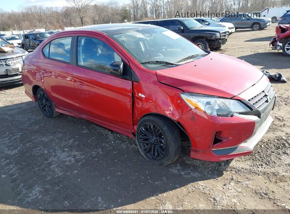 ML32FUFJ1RHF05628 2024 MITSUBISHI MIRAGE G4 Красный Передняя правая четверть