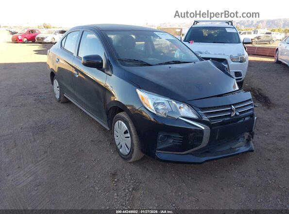 ML32FUFJ2RHF18548 2024 MITSUBISHI MIRAGE G4 Черный Передняя правая четверть