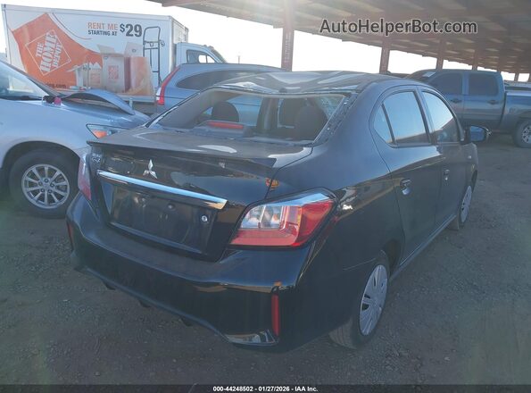 ML32FUFJ2RHF18548 2024 MITSUBISHI MIRAGE G4 Черный Задняя правая четверть