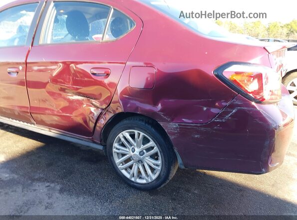 ML32FUFJ3MHF01637 2021 MITSUBISHI MIRAGE G4 Бордовый Вид спереди