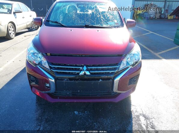 ML32FUFJ3MHF01637 2021 MITSUBISHI MIRAGE G4 Бордовый Вид щитка приборов