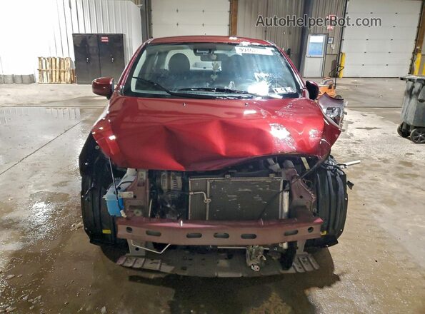 ML32FUFJ8PHF04604 2023 MITSUBISHI MIRAGE Бордовый Вид спереди