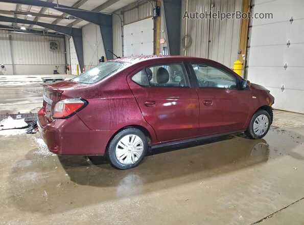ML32FUFJ8PHF04604 2023 MITSUBISHI MIRAGE Бордовый Задняя правая четверть