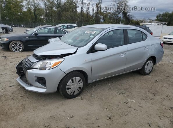 ML32FUFJXMHF06916 2021 MITSUBISHI MIRAGE Серый Передняя левая четверть