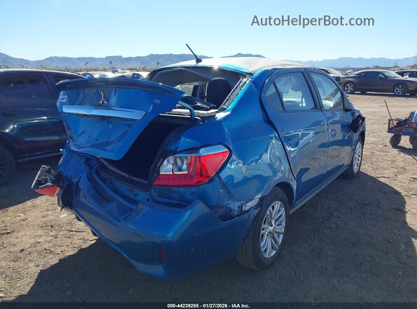 ML32FVFJ4RHF01465 2024 MITSUBISHI MIRAGE G4 Light Blue Задняя правая четверть