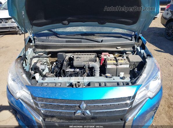 ML32FVFJ4RHF01465 2024 MITSUBISHI MIRAGE G4 Light Blue Вид сзади