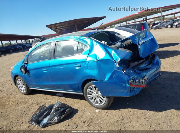 ML32FVFJ4RHF01465 2024 MITSUBISHI MIRAGE G4 Light Blue 