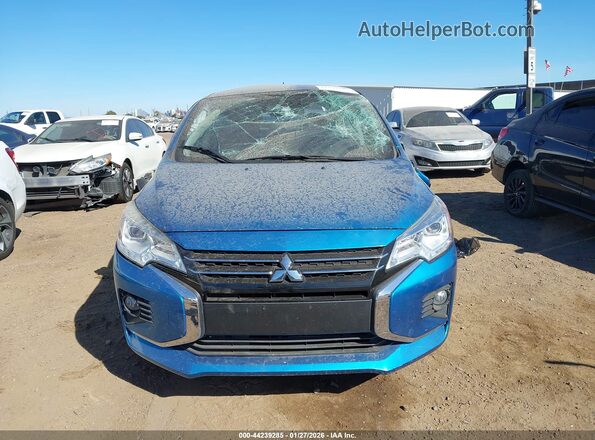 ML32FVFJ4RHF01465 2024 MITSUBISHI MIRAGE G4 Light Blue Вид задней части салона