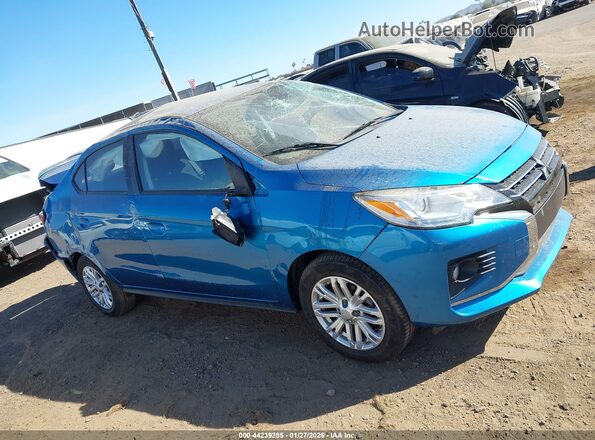 ML32FVFJ4RHF01465 2024 MITSUBISHI MIRAGE G4 Light Blue Панорамный вид салона 360°