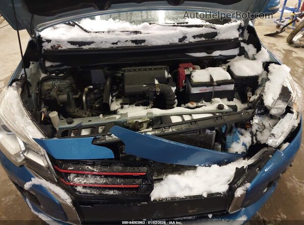 ML32FVFJ7MHF01517 2021 MITSUBISHI MIRAGE G4 Blue Widok z tyłu
