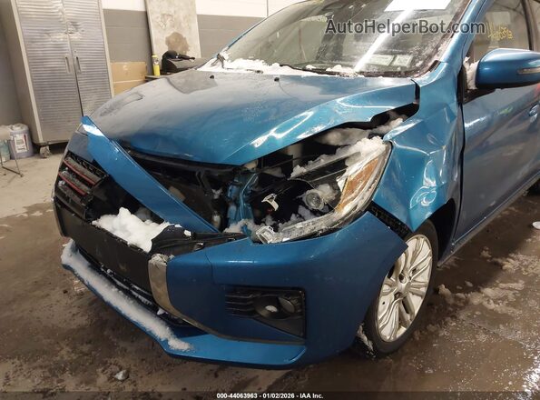 ML32FVFJ7MHF01517 2021 MITSUBISHI MIRAGE G4 Blue Widok z przodu