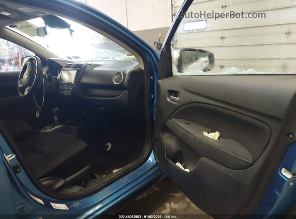 ML32FVFJ7MHF01517 2021 MITSUBISHI MIRAGE G4 Blue Widok wnętrza z przodu