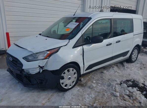 NM0LS7E27K1422285 2019 FORD TRANSIT CONNECT Белый Передняя левая четверть