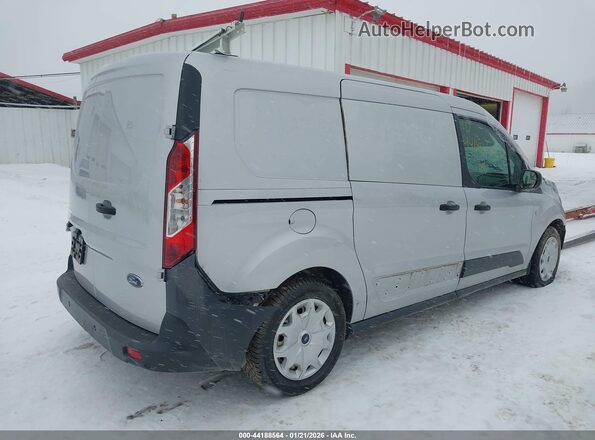 NM0LS7E78J1369140 2018 FORD TRANSIT CONNECT Серебряный Задняя правая четверть