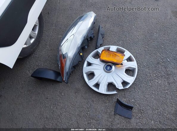 NM0LS7T20N1517889 2022 FORD TRANSIT CONNECT Белый Вид щитка приборов
