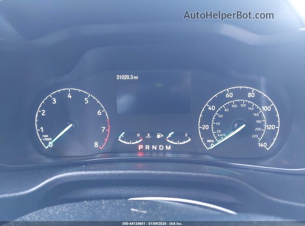 NM0LS7T20N1517889 2022 FORD TRANSIT CONNECT Белый Вид задних сидений