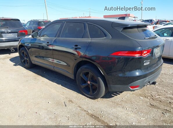 SADCJ2BN9HA096140 2017 JAGUAR F-PACE Черный Задняя левая четверть