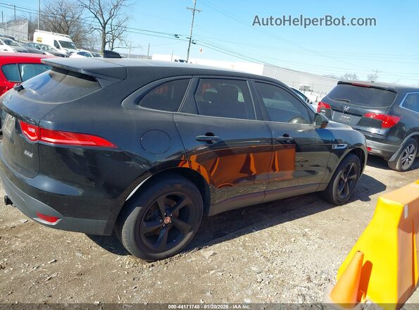 SADCJ2BN9HA096140 2017 JAGUAR F-PACE Черный Вид задней части салона