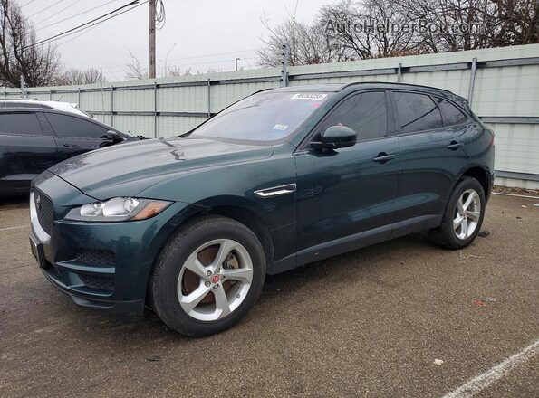SADCJ2BV4HA094456 2017 JAGUAR F-PACE Черный Передняя левая четверть