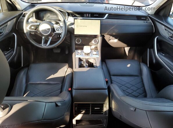 SADCJ2EU1MA669514 2021 JAGUAR F-PACE Black Вид панелі приладів