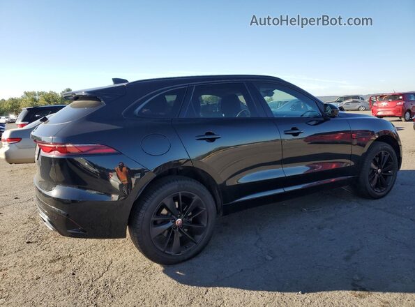 SADCJ2EU1MA669514 2021 JAGUAR F-PACE Black Задня права чверть